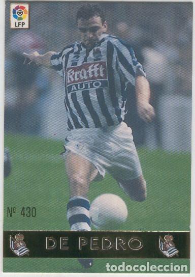 Sammelleidenschaft Sport: Cromo Liga 97/98: Real Sociedad numero 430: De Pedro - Varios