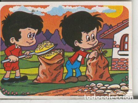 Sammelleidenschaft Sport: Cromos: Juego de refranes numero 77: No diguis blat fins que sigui al sac i encara ben lligat - Vari