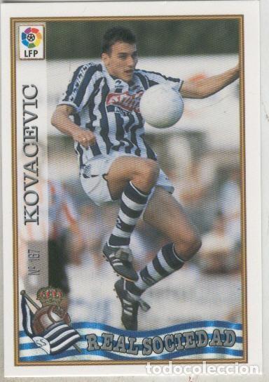 Sammelleidenschaft Sport: Cromo Liga 97/98: Real Sociedad numero 167: Kovacevic - Varios