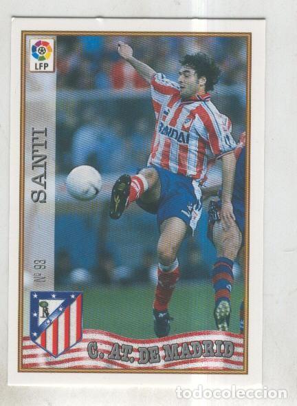 Sammelleidenschaft Sport: Cromo Liga 97/98: C.At.de Madrid numero 093: Santi - Varios