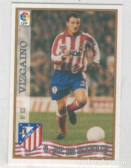 Sammelleidenschaft Sport: Cromo Liga 97/98: C.At.de Madrid numero 103: Vizcaino - Varios