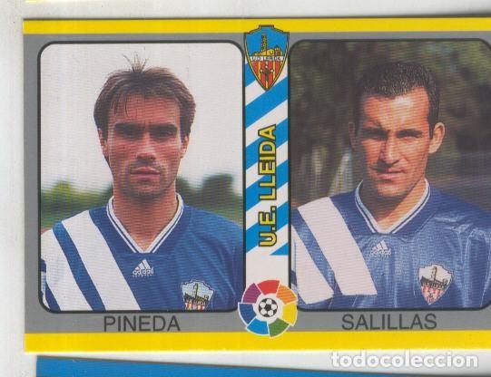Colecionismo desportivo: Cromos: Futbol Total Liga 95: U.E.Lleida. numero 192: Pineda y Salillas - Varios