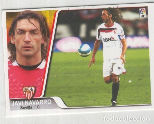 Colecionismo desportivo: Cromo Liga 2007-2008: Sevilla F.C. numero 042: Javi Navarro - Varios