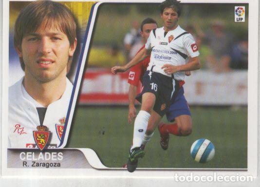 Colecionismo desportivo: Cromo Liga 2007-2008: R.Zaragoza. numero 100: Celades - Varios