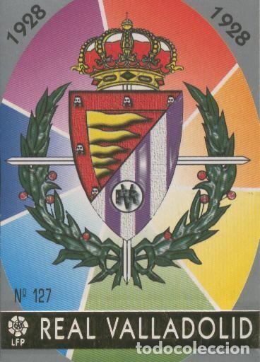 Collezionismo sportivo: Cromo Liga 97/98: Real Valladolid numero 127: Escudo - Varios