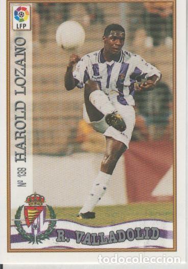 Collezionismo sportivo: Cromo Liga 97/98: Real Valladolid numero 138: Harold Lozano - Varios