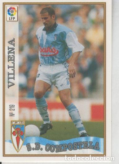 Collezionismo sportivo: Cromo Liga 97/98: S.D.Compostela numero 219: Villena - Varios