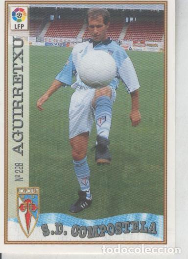 Collezionismo sportivo: Cromo Liga 97/98: S.D.Compostela numero 228: Aguirretxu - Varios