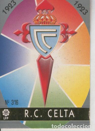 Collezionismo sportivo: Cromo Liga 97/98: R.C.Celta numero 316: Escudo - Varios