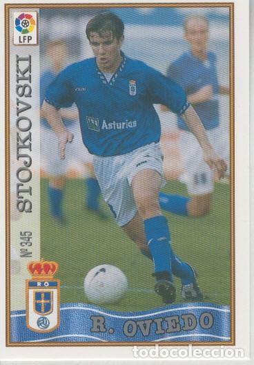 Collectionnisme sportif: Cromo Liga 97/98: Real Oviedo numero 345: Stojkovski - Varios