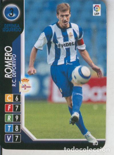 Collectionnisme sportif: Derby Total 2004-2005: R.C.Deportivo numero 03: Romero - Varios