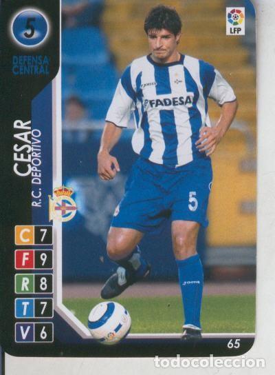 Coleccionismo deportivo: Derby Total 2004-2005: R.C.Deportivo numero 05: Cesar - Varios