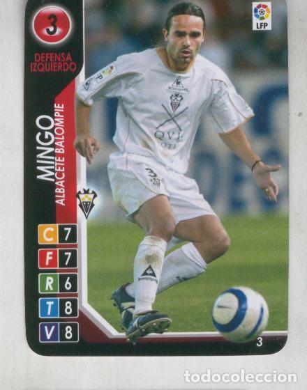 Collezionismo sportivo: Derby Total 2004-2005: Albacete balompie numero 03: Mingo - Varios