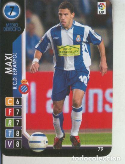 Sports collectibles: Derby Total 2004-2005: R.C.D.Espanyol numero 07: Maxi - Varios