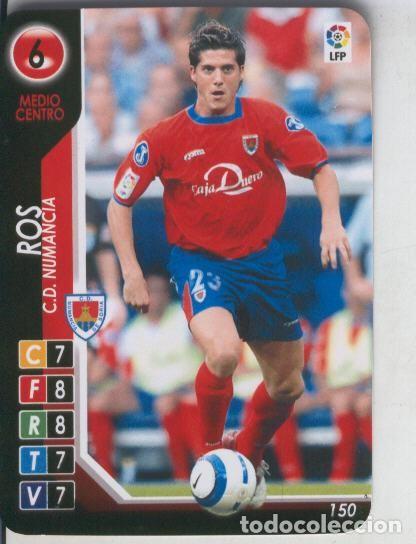Sports collectibles: Derby Total 2004-2005: C.D.Numancia numero 06: Ros - Varios