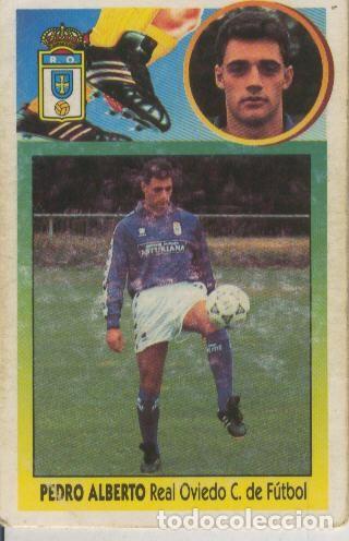 Colecionismo desportivo: Cromo Liga 93/94: Pedro Alberto del Real Oviedo C.de Futbol - Varios