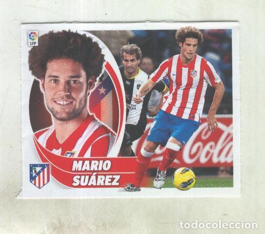 Coleccionismo deportivo: Cromos Liga BBVA 2012-2013: Atletico de Madrid numero 09: Mario Suarez - Varios
