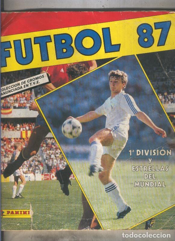 Coleccionismo deportivo: Album de Cromos: Futbol 87 - Varios