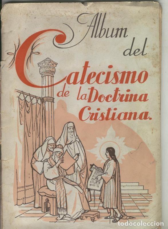 Coleccionismo deportivo: Album de Cromos: Catecismo de la doctrina cristiana numero 1 - Varios
