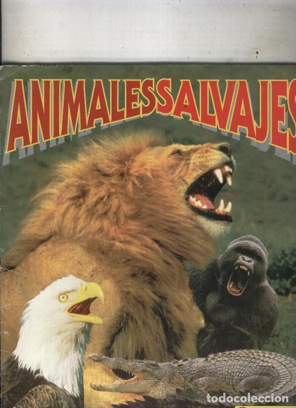 Coleccionismo deportivo: Album de Cromos: Animales salvajes - Varios