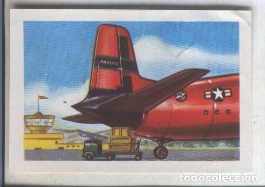 Coleccionismo deportivo: Cromos La Conquista del Aire numero 058: Vista parcial aeropuerto - Varios