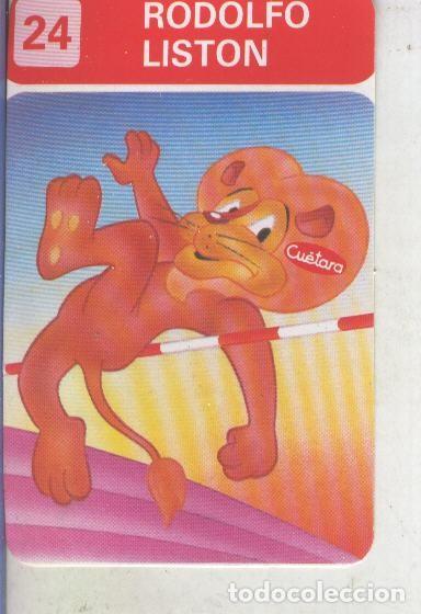 Sammelleidenschaft Sport: Cromos Los Zoolimpicos de Tostarica de Cuetara numero 24: Rodolfo liston - Varios