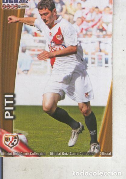 Coleccionismo deportivo: Cromo Liga 2012: Piti del Rayo - Varios