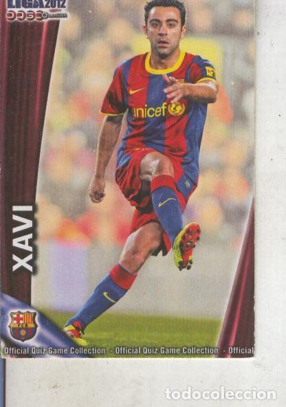 Coleccionismo deportivo: Cromo Liga 2012: Xavi del Bar&ccedil;a - Varios