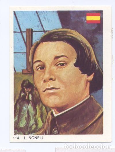 Sports collectibles: Cromos: Hombres Famosos numero 114: I.Nonell - Varios