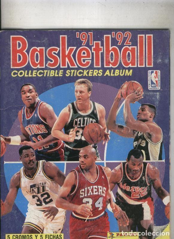 Colecionismo desportivo: Album de Cromos: Basketball 91-92 - Varios
