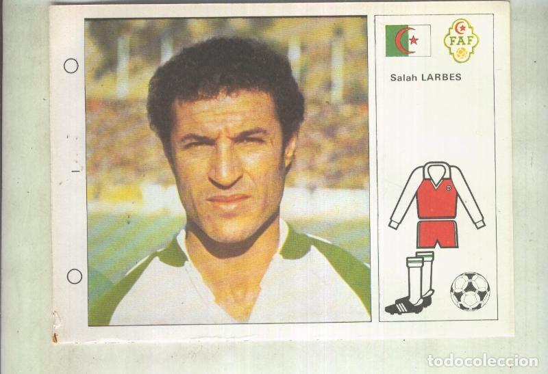 Colecionismo desportivo: Estrellas del Mundial 82 numero 012: Salah Larbes (Argelia) - Varios