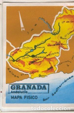 Colecionismo desportivo: Las provincias de Espa&ntilde;a cromo numero 060: Granada - Varios