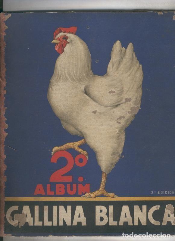 Colecionismo desportivo: Cromo Gallina Blanca segundo album: Portada del album - Varios