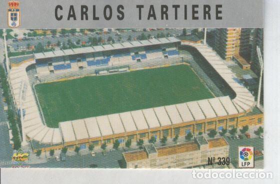 Colecionismo desportivo: Cromo Liga 97/98: Real Oviedo numero 339: Carlos Tartiere - Varios