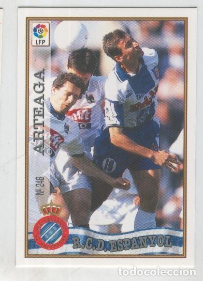 Coleccionismo deportivo: Cromo Liga 97/98: R.C.D.Espanyol numero 248: Arteaga - Varios