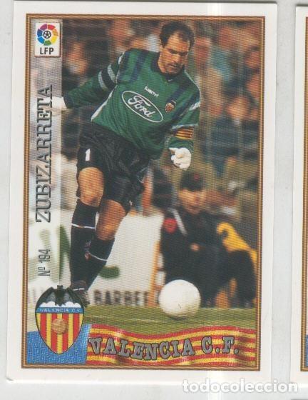 Colecionismo desportivo: Cromo Liga 97/98: C.F.Valencia numero 194: Zubizarreta - Varios