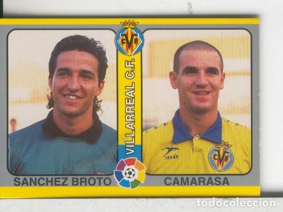 Colecionismo desportivo: Cromos: Futbol Total Liga 95: Villarreal: Sanchez Broto y Camarasa - Varios