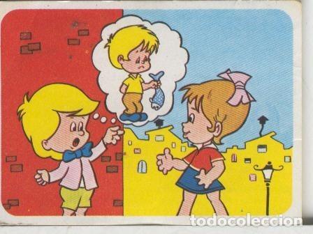 Colecionismo desportivo: Cromos: Juego de refranes numero 06: Del dicho al hecho hay un gran trecho - Varios