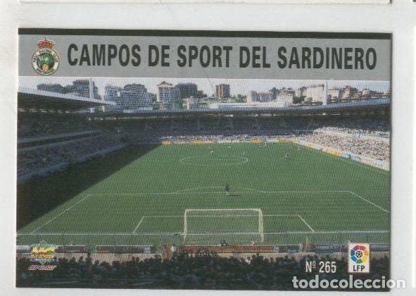 Sports collectibles: Cromo Liga 97/98: Real Racing Club numero 265: Campos de Sport del Sardinero - Varios