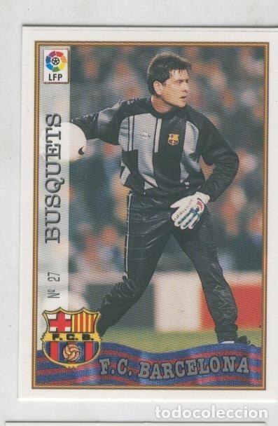 Sports collectibles: Cromo Liga 97/98: F.C.Barcelona numero 27: Busquets - Varios