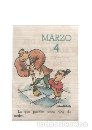 Sammelleidenschaft Sport: Cromo: album del buen humor de la firma Potax : 04 de marzo, dibujo de Munta&ntilde;ola