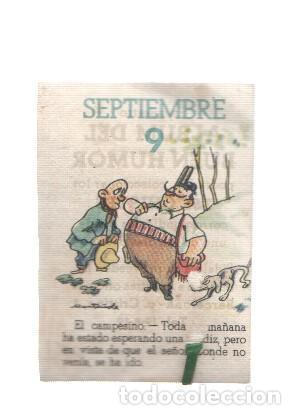 Sammelleidenschaft Sport: Cromo: album del buen humor de la firma Potax : 09 de septiembre, dibujo de Munta&ntilde;ola