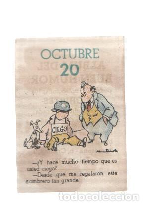 Sammelleidenschaft Sport: Cromo: album del buen humor de la firma Potax : 20 de octubre, dibujo de Munta&ntilde;ola