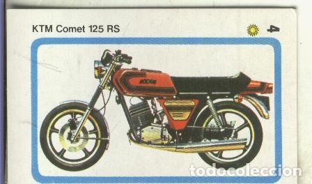 Collectionnisme sportif: Cromo: Tele Motor: Moto KTM Comet 125 RS - Varios