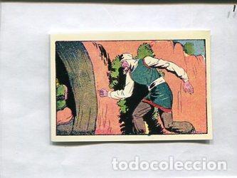 Colecionismo desportivo: Facsimil: Cromo El Guerrero del Antifaz serie 3: La Marquesita de Pe&ntilde;arrosa numero 12 - Manuel Gago