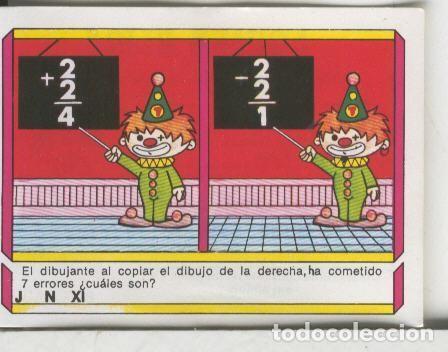 Colecionismo desportivo: Cromo: Quien dijo, coleccion recreativa de chocolates Torras numero 72 - Varios