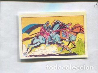 Colecionismo desportivo: Facsimil: Cromo El Guerrero del Antifaz serie 3: La Marquesita de Pe&ntilde;arrosa numero 49 - Manuel Gago