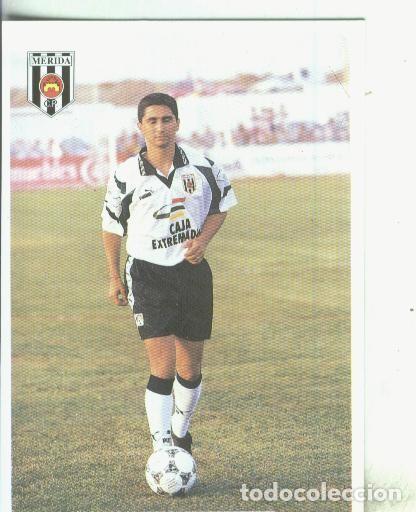 Colecionismo desportivo: Cromos: Las fichas de la liga 95/96-Merida: Sinval - Varios