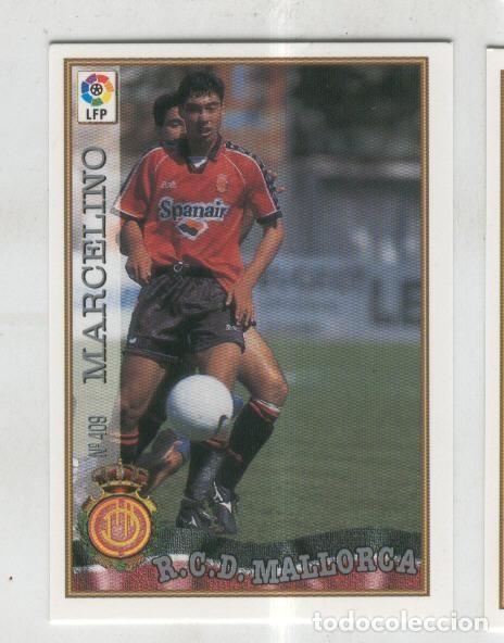 Colecionismo desportivo: Cromo Liga 97/98: R.C.D.Mallorca numero 409: Marcelino - Varios