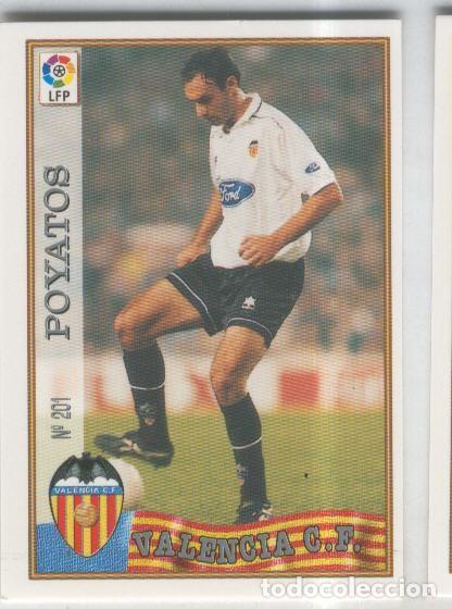 Sports collectibles: Cromo Liga 97/98: C.F.Valencia numero 201: Poyatos - Varios